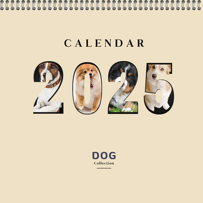 Calendar 2025 Dog Collection